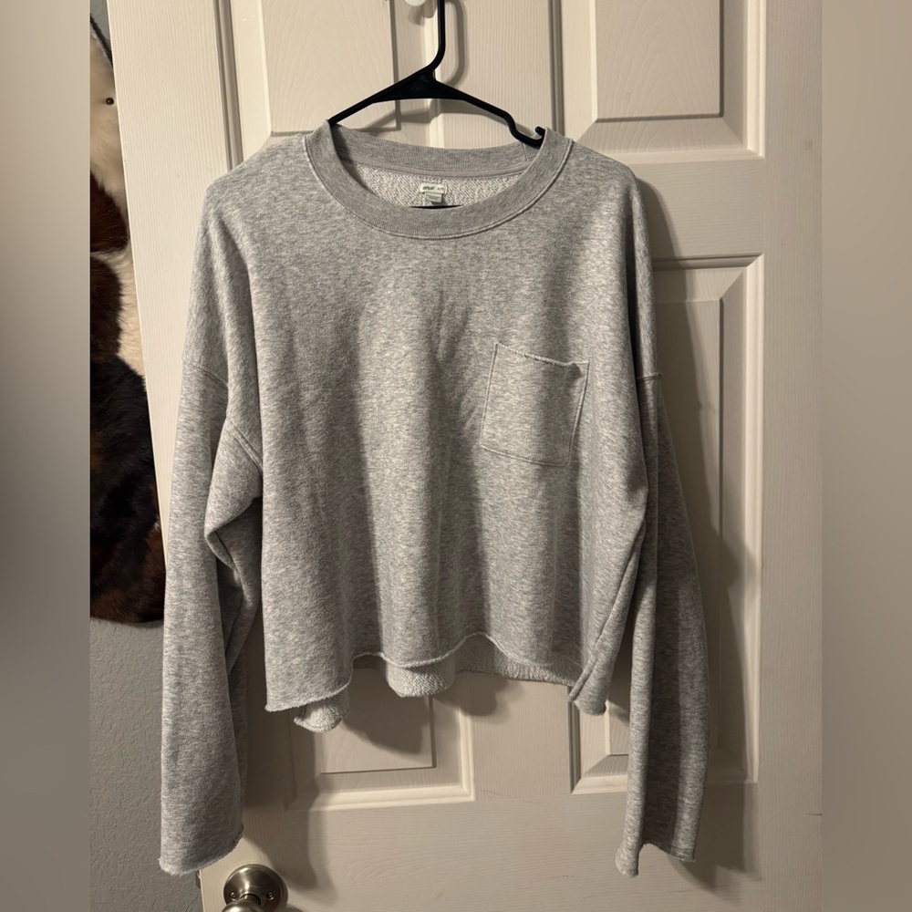 Aerie Gray Women's Cropped Top